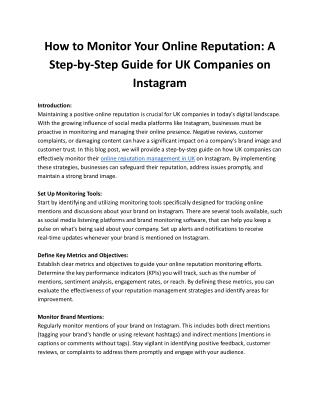 How to Monitor Your Online Reputation_ A Step-by-Step Guide for UK Companies