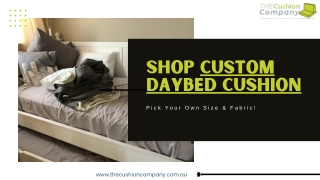 Shop Custom Daybed Cushion