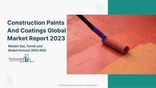 Construction Paints And Coatings Global Market By Product Type, By Application, By Technology, By Resin, Opportunity and