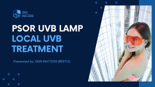 Psor UVB Lamp - Local UVB Treatment