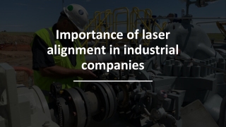 Laser Shaft Alignment