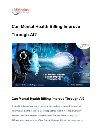 Can Mental Health Billing Improve Through AI_