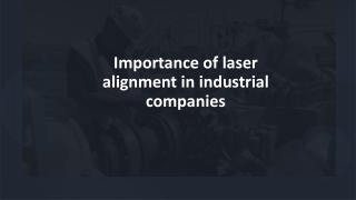 Laser Shaft Alignment