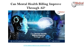 Can Mental Health Billing Improve Through AI