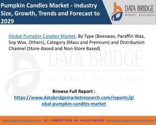 Global Pumpkin Candles Market