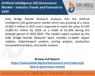 Artificial Intelligence (AI) Governance Market