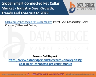 Global Smart Connected Pet Collar Market