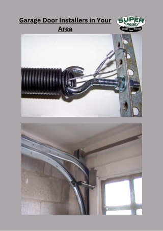 Top-notch Garage Door Installers in Your Area for Seamless Upgrades -SuperSneaky