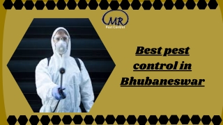 Best pest control in Bhubaneswar