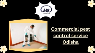 Commercial pest control service Odisha