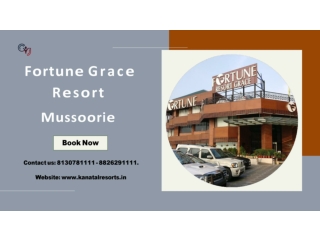 Conference Venues in Mussoorie | Fortune Grace Resort Mussoorie