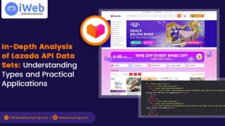 In-Depth Analysis of Lazada API Data Sets: Understanding Types and Practical App