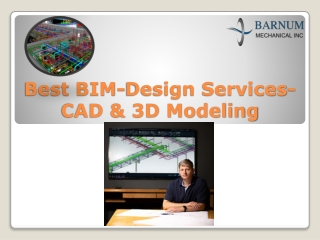Best BIM-Design Services-CAD & 3D Modeling-Barnum Mechanical