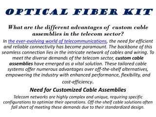 optical fiber kit