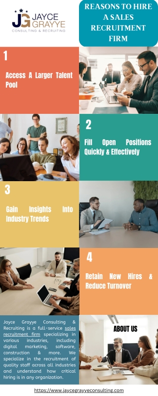 Reasons To Hire A Sales Recruitment Firm