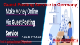 Guest Posting Service in Germany