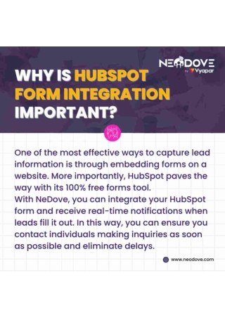 Hubspot form Integration