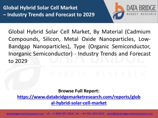 Global Hybrid Solar Cell Market