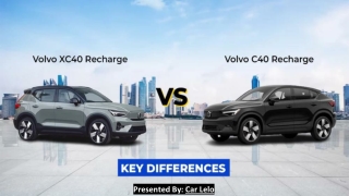 Volvo XC40 Recharge VS Volvo C40 Recharge Key Differences