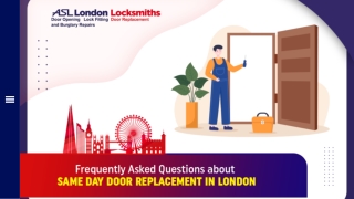 Frequently Asked Questions about Same Day Door Replacement in London