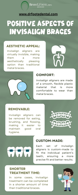 positive aspects of Invisalign braces