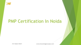 PMP Certification In Noida 2.0