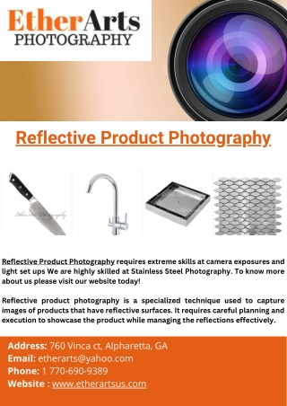 Reflective Product Photography