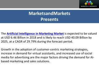 Artificial Intelligence in Marketing Market Anticipated to Reach 40.09 Billion