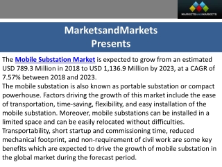 Portable Solutions for Efficient Power Distribution: Mobile Substation Market