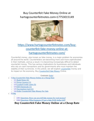 Buy Counterfeit Fake Money Online at hartogcounterfeitnotes.com 17753015149