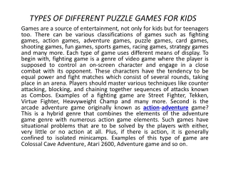 play online games