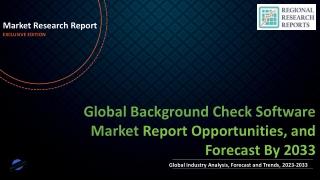 Background Check Software Market Expected to Secure Notable Revenue Share during 2023-2033