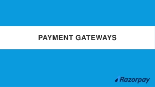 Payment Gateways