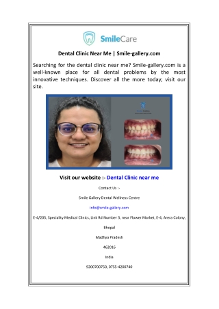 Dental Clinic Near Me  Smile-gallery.com