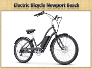 Electric Bicycle Newport Beach