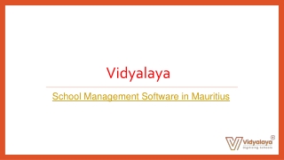 School Management Software in Mauritius