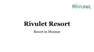 Resorts in Munnar