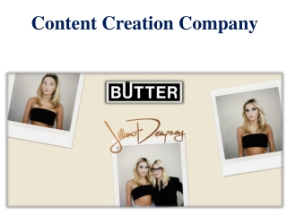 Content Creation Company