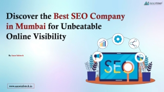 Discover the Best SEO Company in Mumbai for Unbeatable Online Visibility