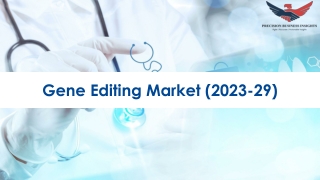 Gene Editing Market Size, Share and Growth Analysis