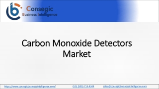 Carbon Monoxide Detectors Market offers promising future prospects 2030