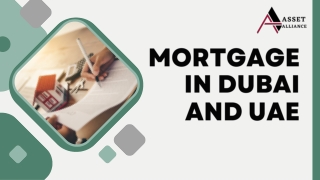 Mortgage in Dubai and UAE