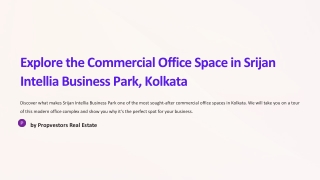 Sell office space in Kolkata for financial institutions