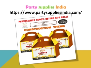 online shopping birthday party themes hyderabad