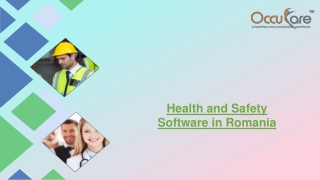 Health and Safety Software in Romania