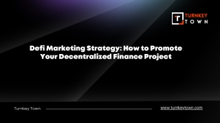 Defi Marketing Strategy How to Promote Your Decentralized Finance Project