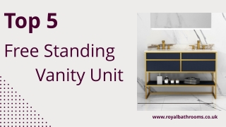 Top 5 Freestanding Vanity Units