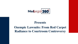 Ozempic Lawsuits: From Red Carpet Radiance to Courtroom Controversy