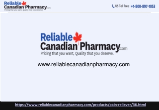 Generic Pain Reliever Drugs Online