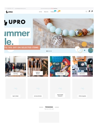 Shopping Online Marketplace - Upro Brands